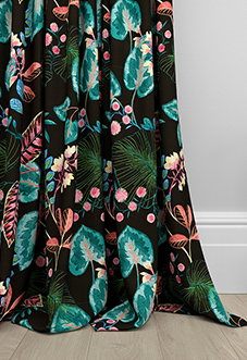 Fandango, Zinc - Made to Measure Curtains